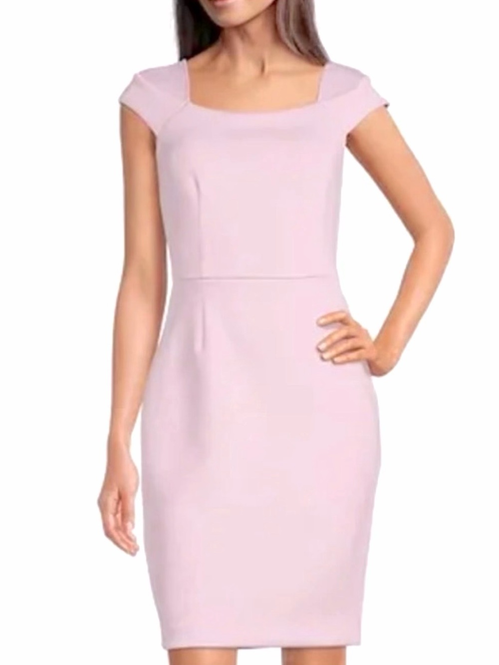 Calvin Klein Lavender Sleeveless Sheath Dress